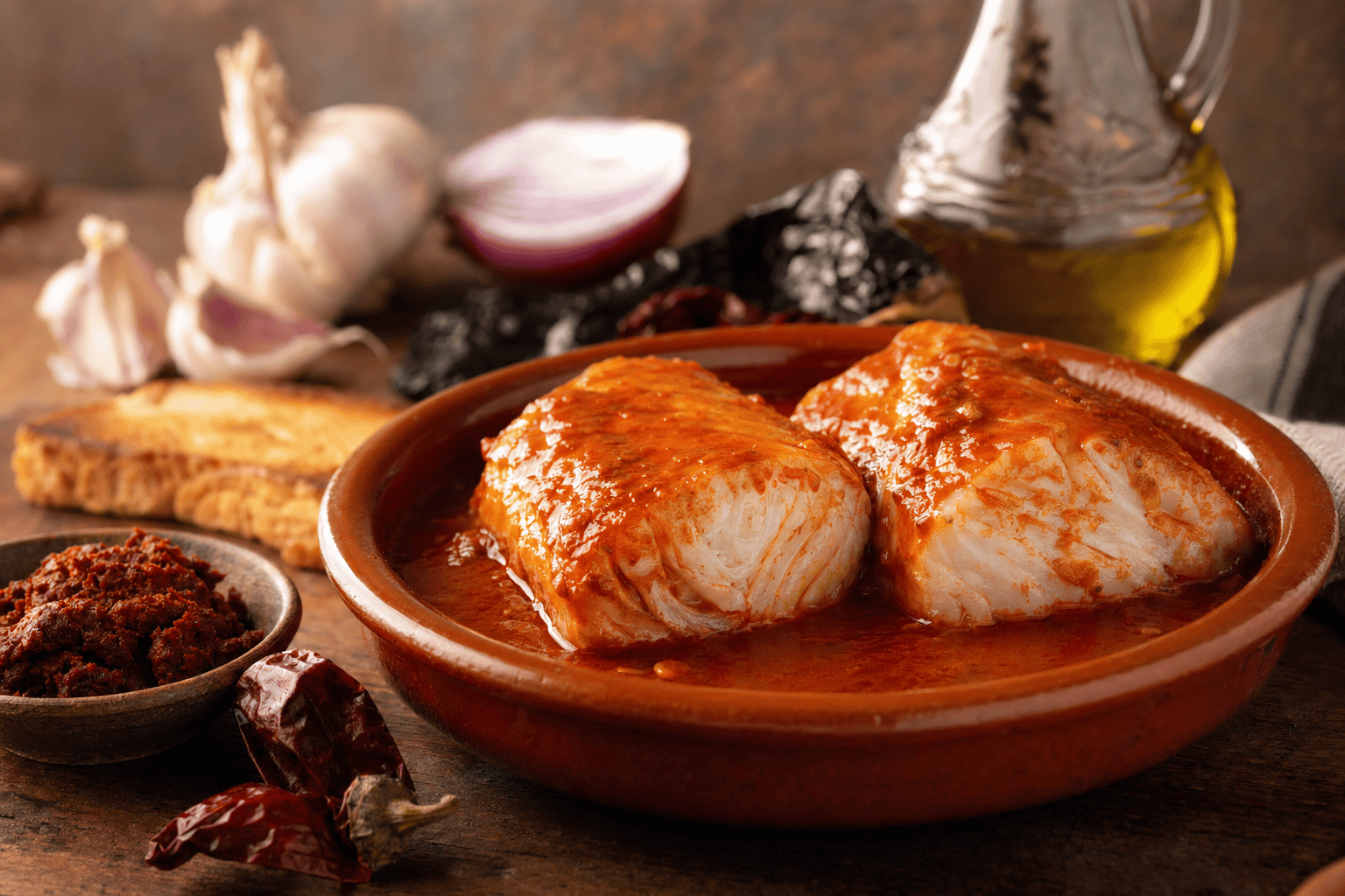 Bacalao a la vizcaína: la receta vasca tradicional