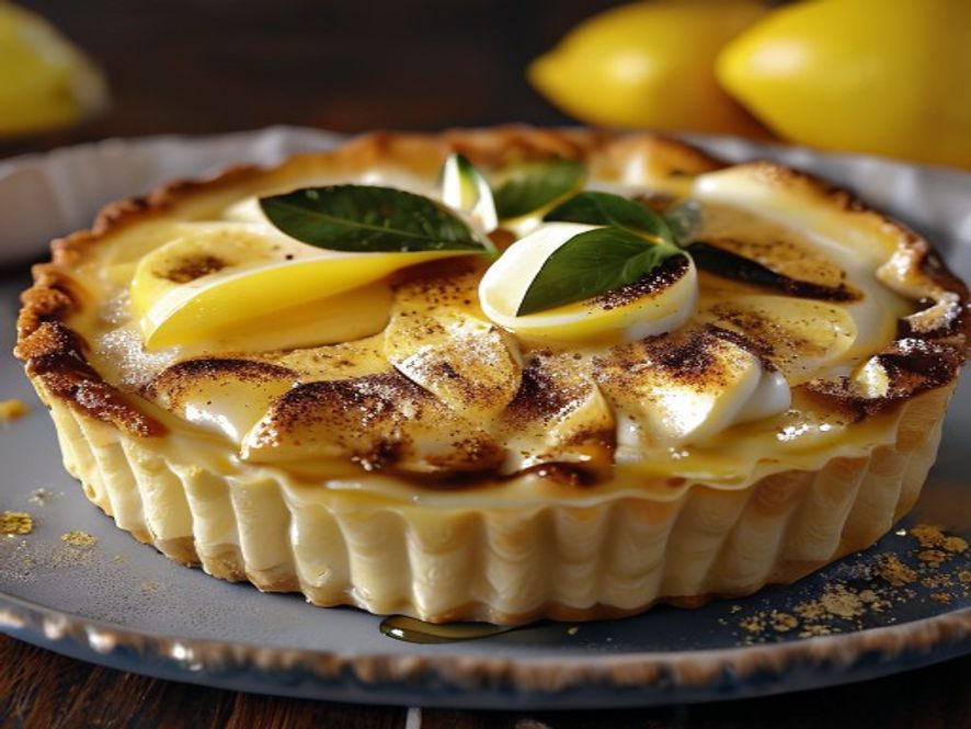 Tarta de limón y merengue sin gluten