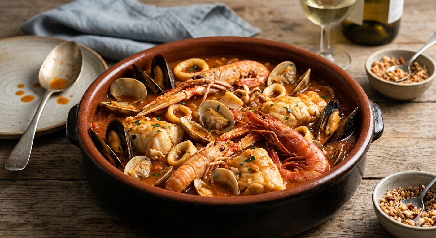 Zarzuela de Pescado. El banquete marinero definitivo